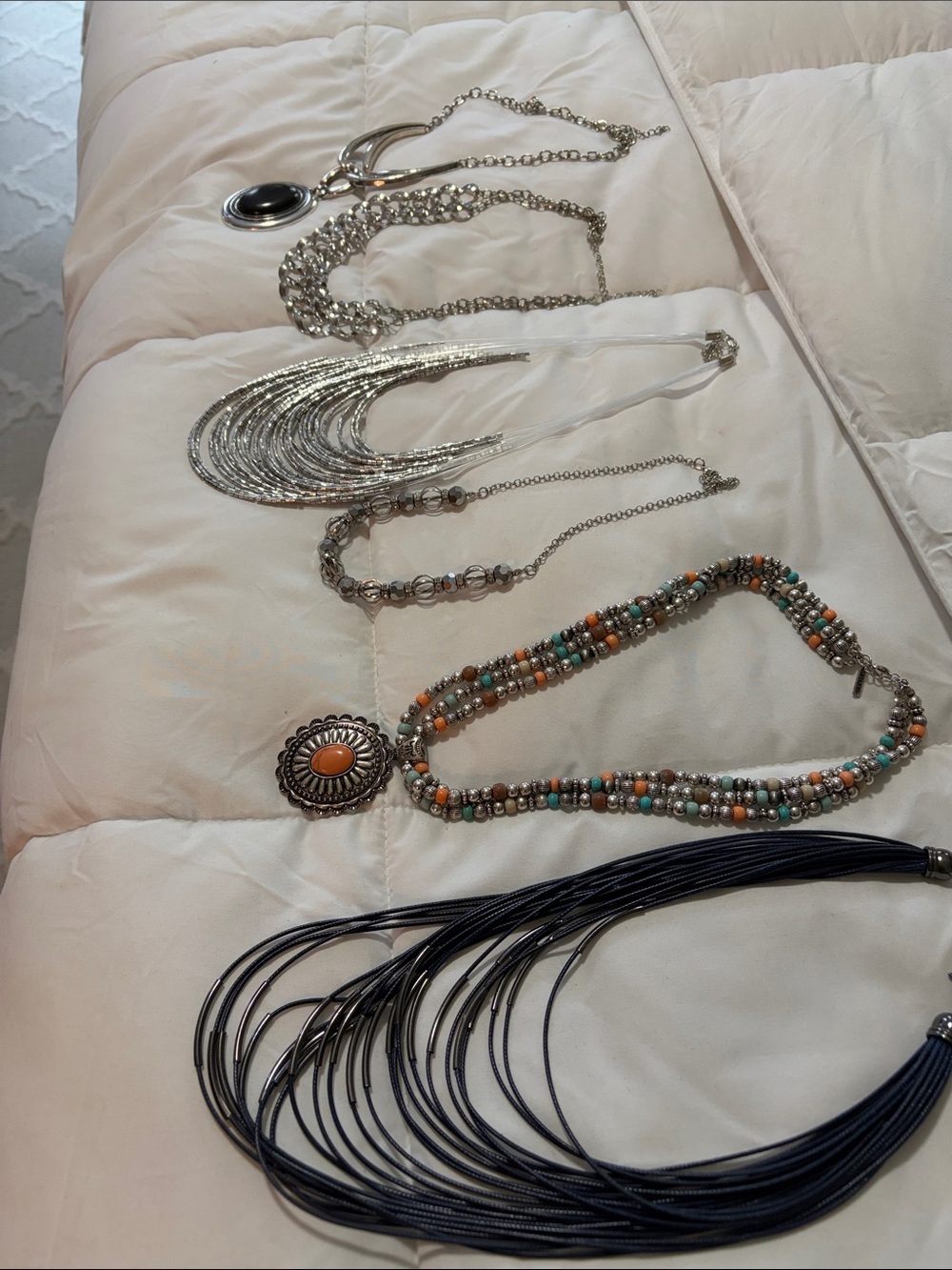 Lot of 6 Paparazzi necklaces